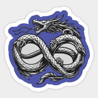 infinitydragon v8 Sticker